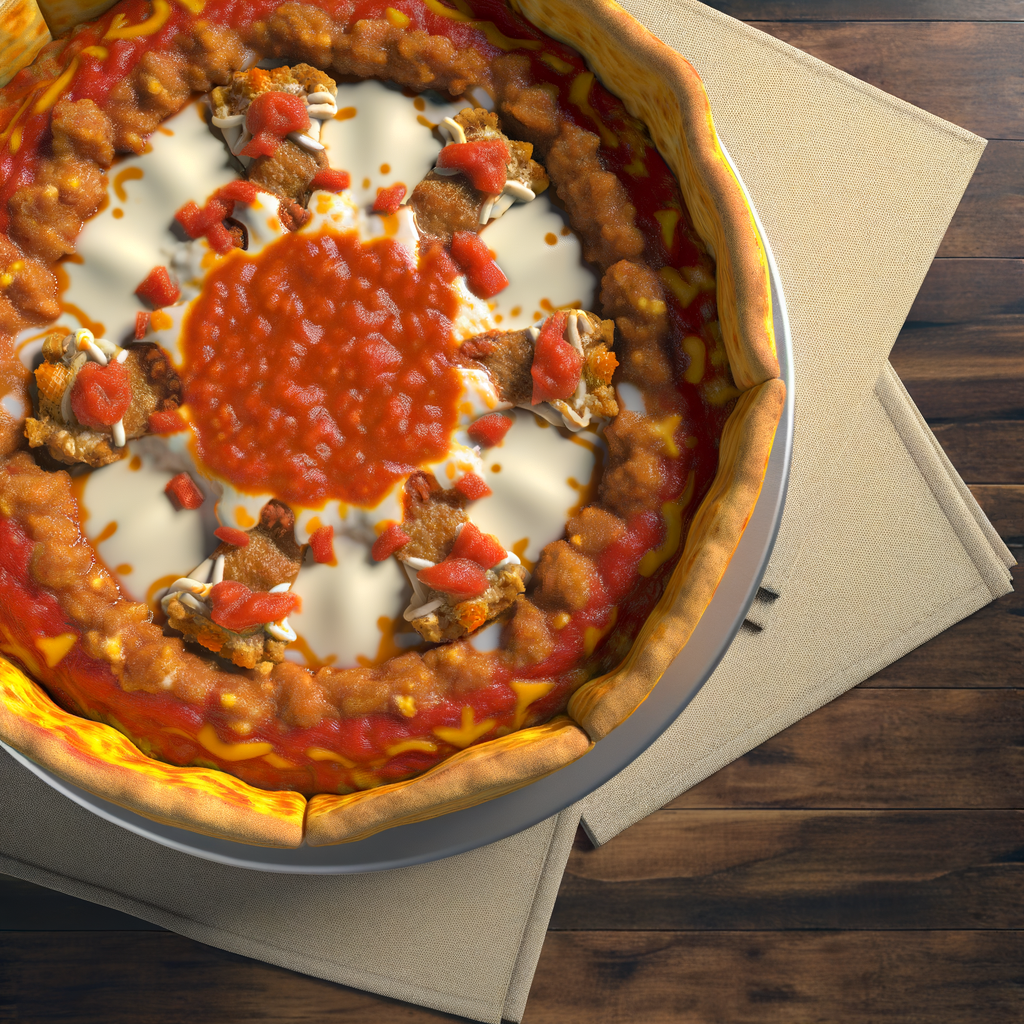 Chicago Deep-Dish Pizza